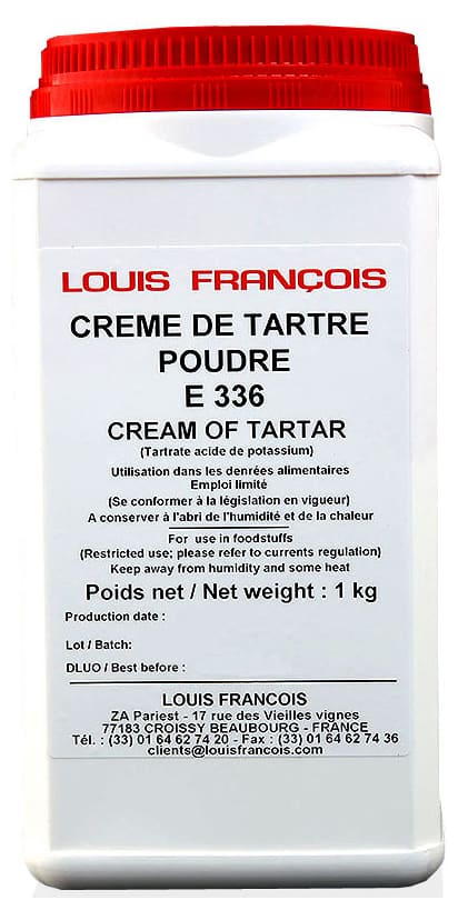 Crème de Tartre 1 kg Louis François, Additif alimentaire - achat acheter  vente