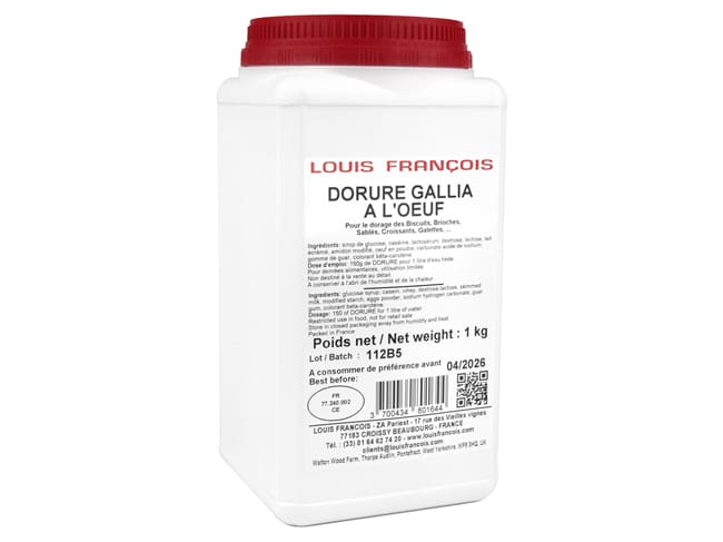 Dorure à l'oeuf - Gallia - 1 kg - Louis François