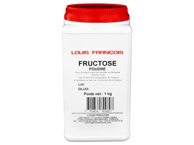 Fructose - 1 kg DDM courte - Louis François