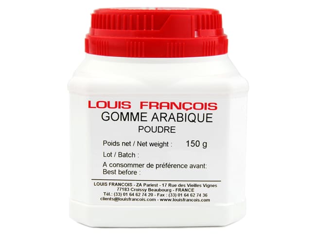 Gomme acacia (arabique) E414 - 150 g - Louis François