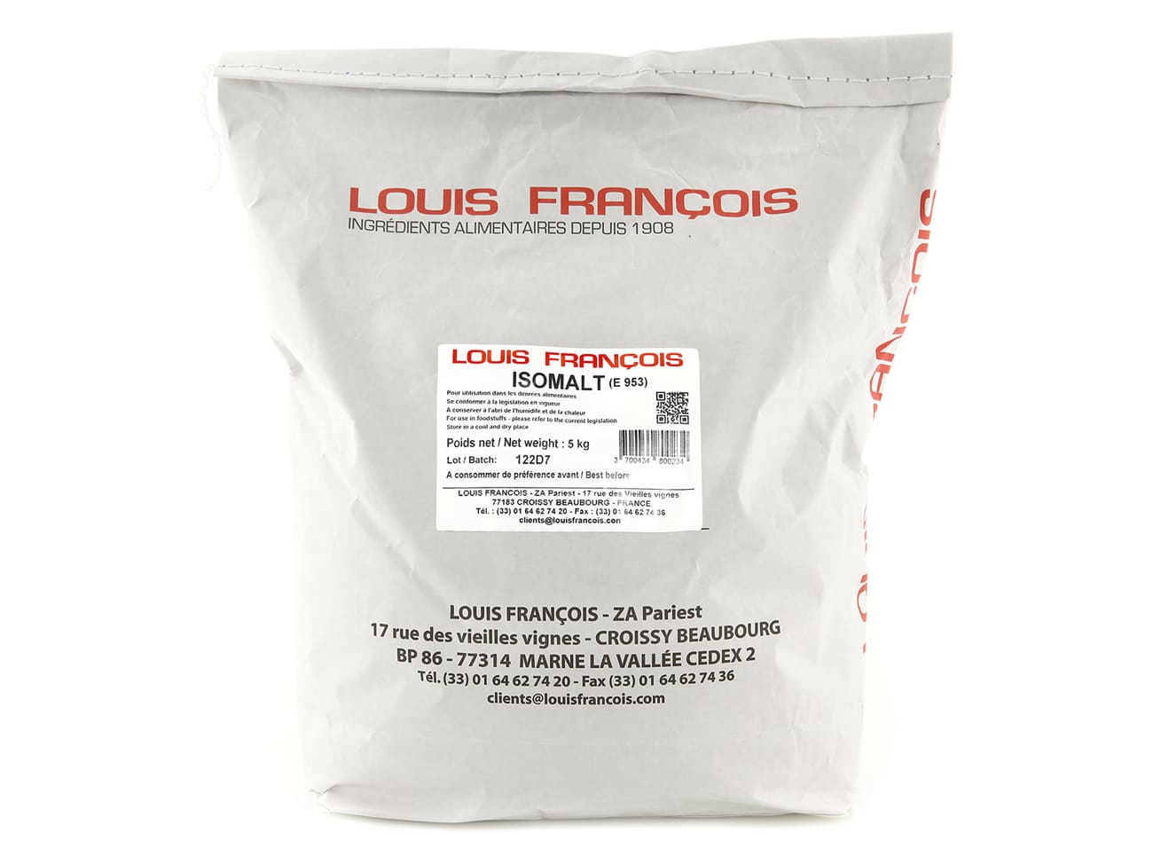 Isomalt - 5 kg - Louis François - Meilleur du Chef