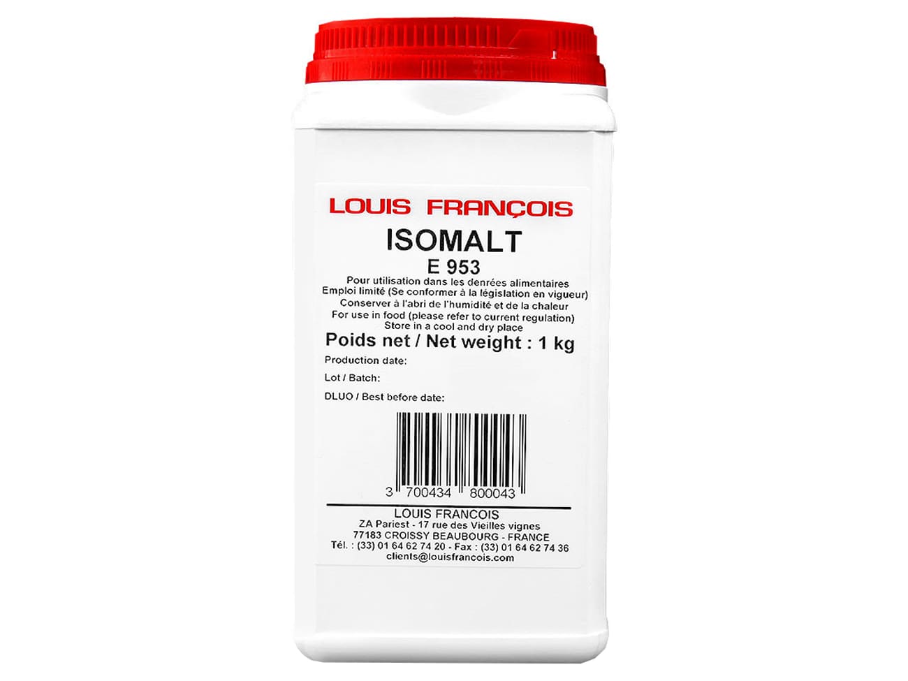 Isomalt - 1 kg - Louis François - Meilleur du Chef