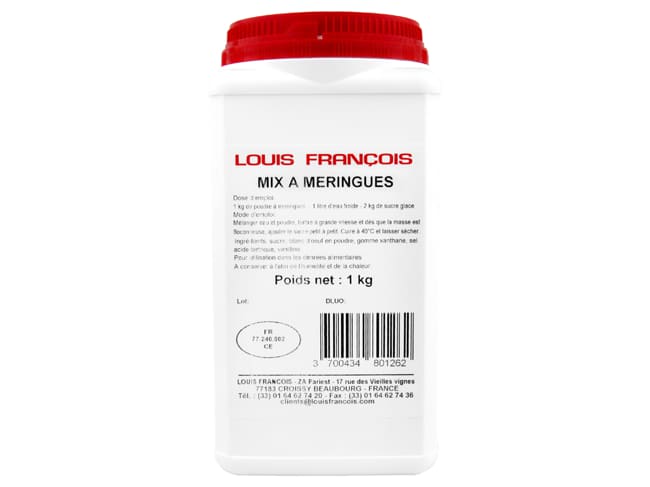 Poudre à meringues - 1 kg - Louis François