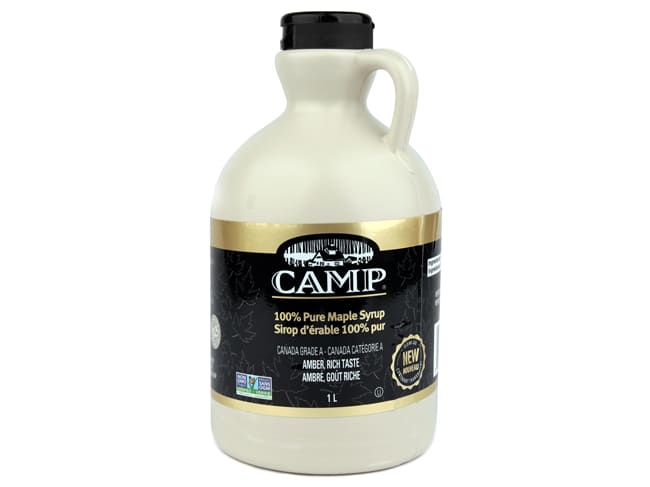 Sirop d'érable ambré - goût riche - 1 litre DDM proche