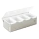 Boîte à épices inox - 4 compartiments - Tellier