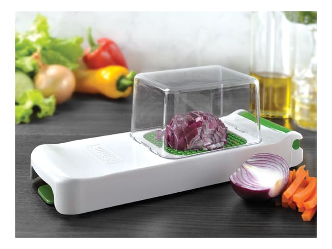 1pc Éminceur D'aiguilles À Oignons En Acier Inoxydable, Attendrisseur De  Viande, Coupe-pommes De Terre, Coupe-concombre Rouge, Coupe-oignon, Râpe À