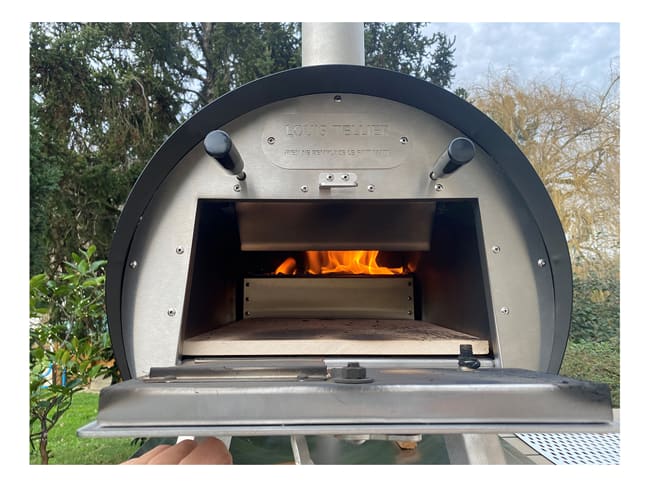 Pain au lait avec le four à bois d'extérieur et à pizza MARCEL