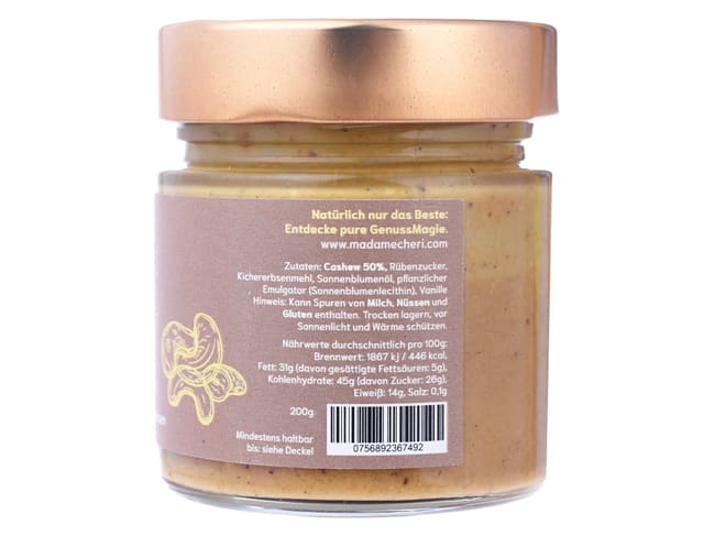 Crème de noix de cajou - 200 g