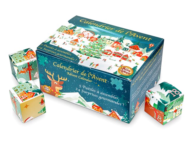 Calendrier de l'Avent - 450 g - La Maison d'Armorine