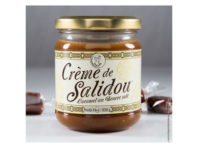 Crème de Salidou - caramel au beurre salé - 220 g - La Maison d'Armorine