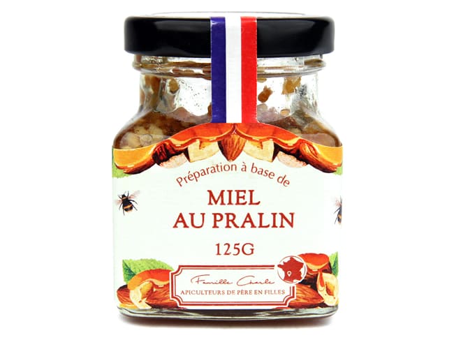 Miel au pralin - 125 g - Les Abeilles de Malescot