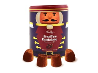 Truffes fantaisie Noël - Caramel au beurre salé - 250 g - Chocolat Mathez