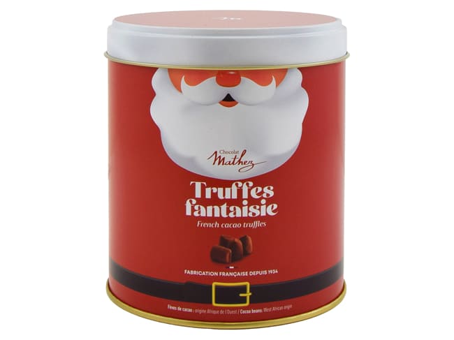 Truffes fantaisie Noël - Crêpe dentelle - 250 g - Chocolat Mathez