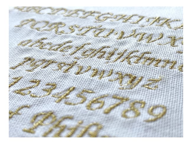 Broderie - Modèle M3 - Or - Meilleur du Chef