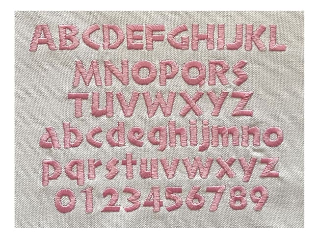 Broderie - Modèle M4 - Rose - Meilleur du Chef