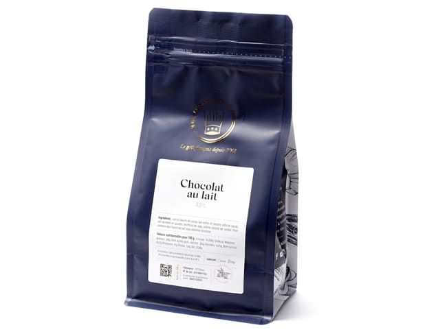 Chocolat au lait - 35% cacao - 500 g - Cacao Barry