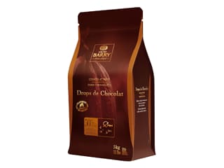 Drops de chocolat noir