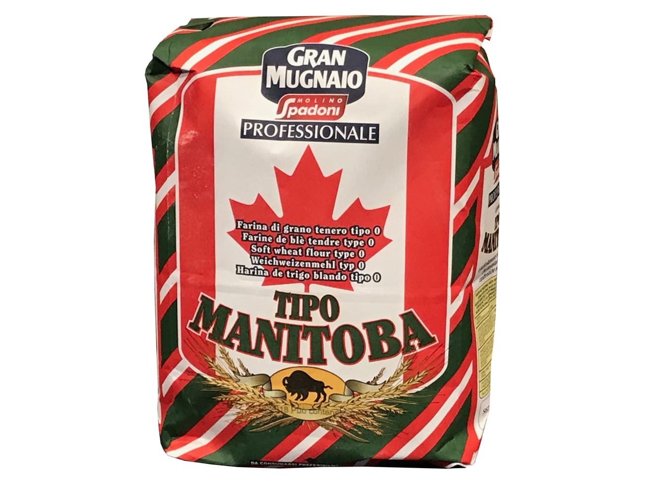 1kg de farine de blé tendre Manitoba type 0 - Molino Zappalà