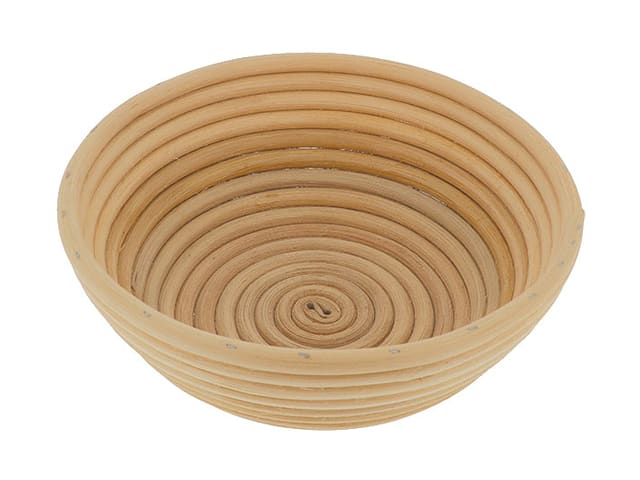2 Bannetons Ronds 23 Cm Pour Pain 1 Kg + Accessoires – Paniers Fermentation Rotin Naturel & Doublure