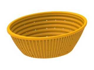 Banneton ovale à fermentation