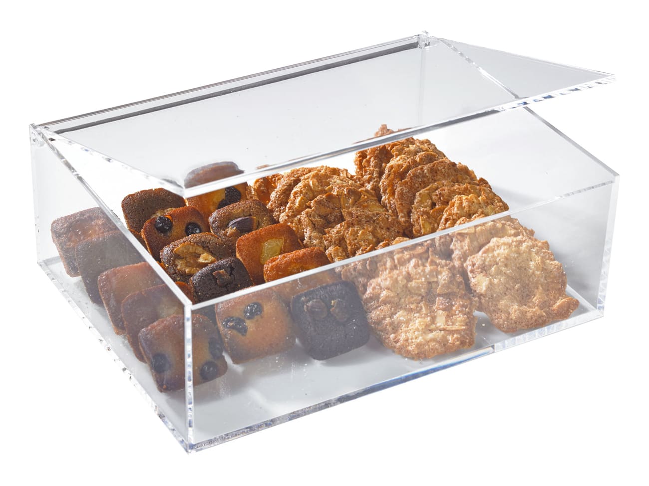 Boîte Présentoir Carrée Plexiglass - Confiserie Poisson