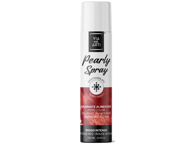 Colorant en spray effet métallisé - 250 ml - Rouge - Velly Spray