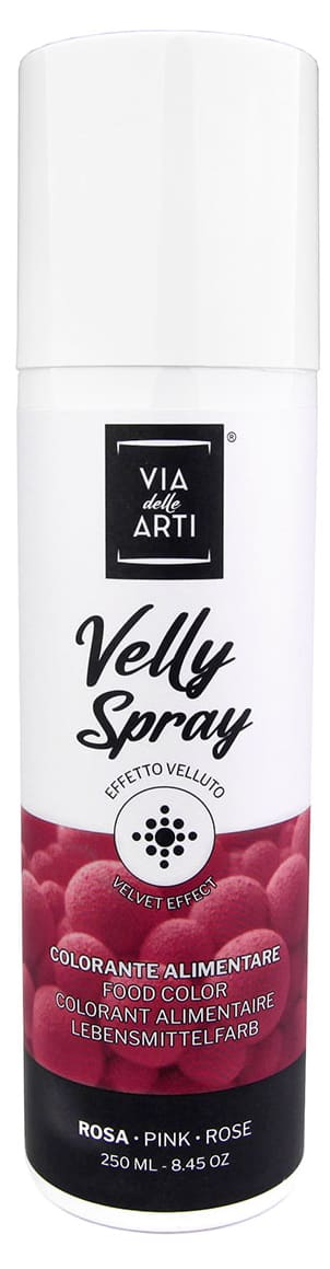 Spray velours caramel pro colorant alimentaire pâtisserie gâteaux entremets  250ml - Velly Spray - MaSpatule