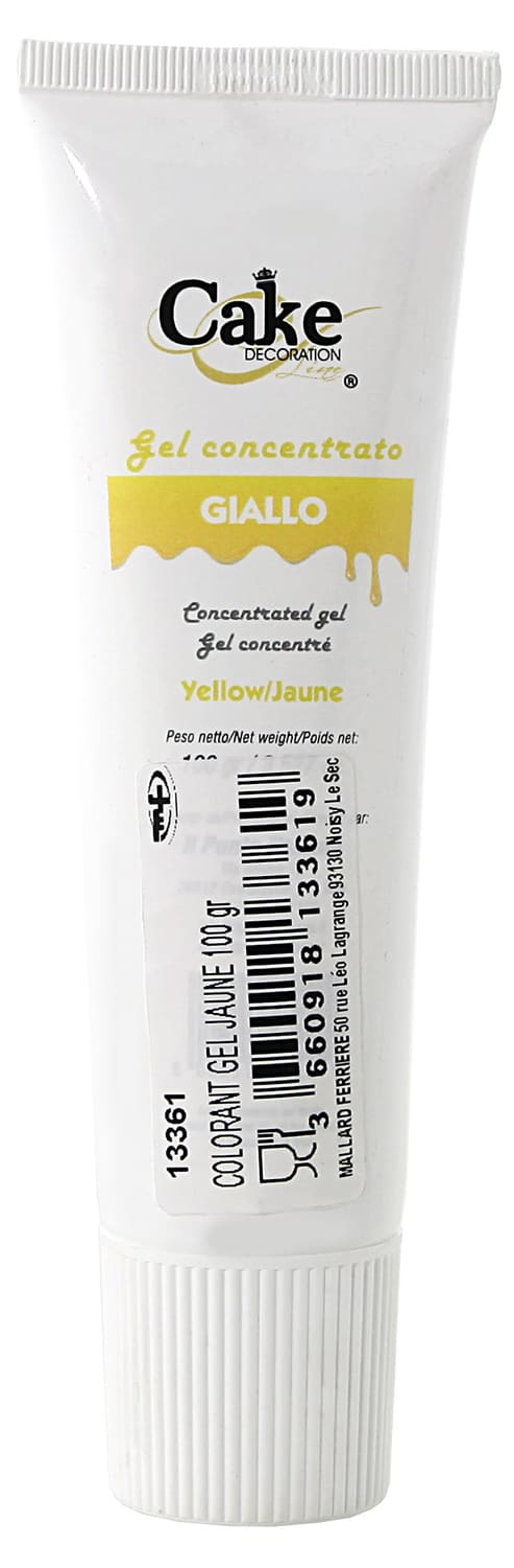 Colorant alimentaire jaune ananas poudre hydrosoluble professionnel 5102 -  Poids 100 g - Couleur Jaune ananas - Pâtisserie - Parlapapa