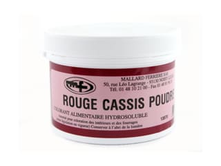 Colorant poudre cassis E122/E133