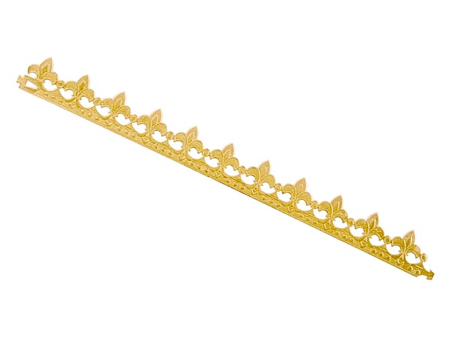 Couronne de roi or (x 100) - avec attache en carton - Mallard Ferrière -  Meilleur du Chef