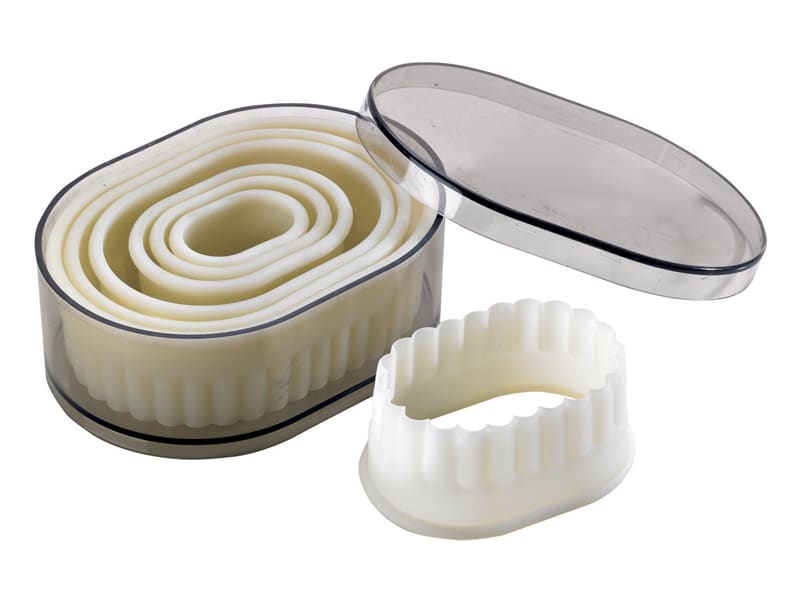 Emporte-pièce Inox Rond Cannelé X3 - Kitchen Craft