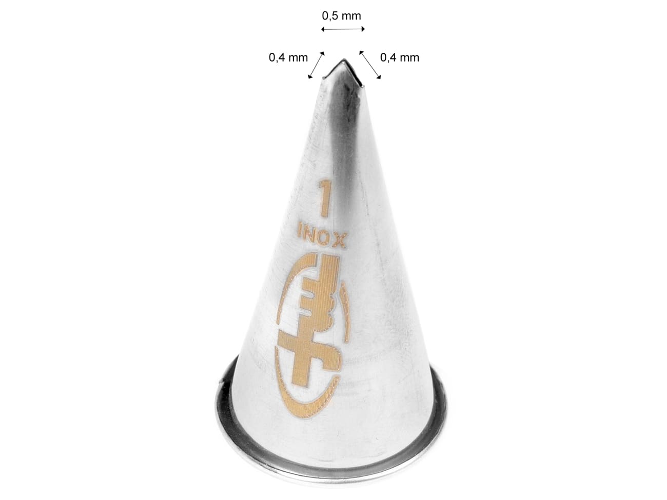 Douille Décorative Fleur En Inox - Accessoire Pour Fixations Murales Ou Meubles