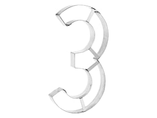 Emporte-pièce Chiffre N°3
