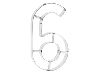 Emporte-pièce Chiffre N°6