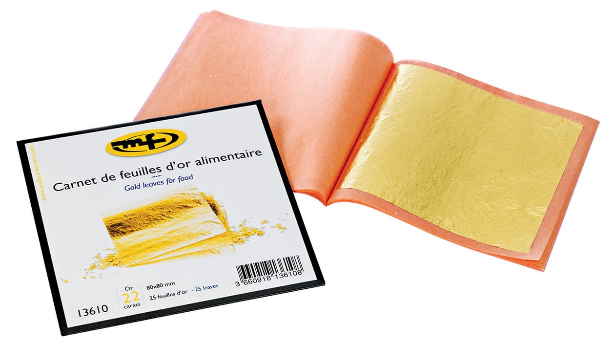 Feuilles d'or de 25 feuilles Meilleur du Chef — free download