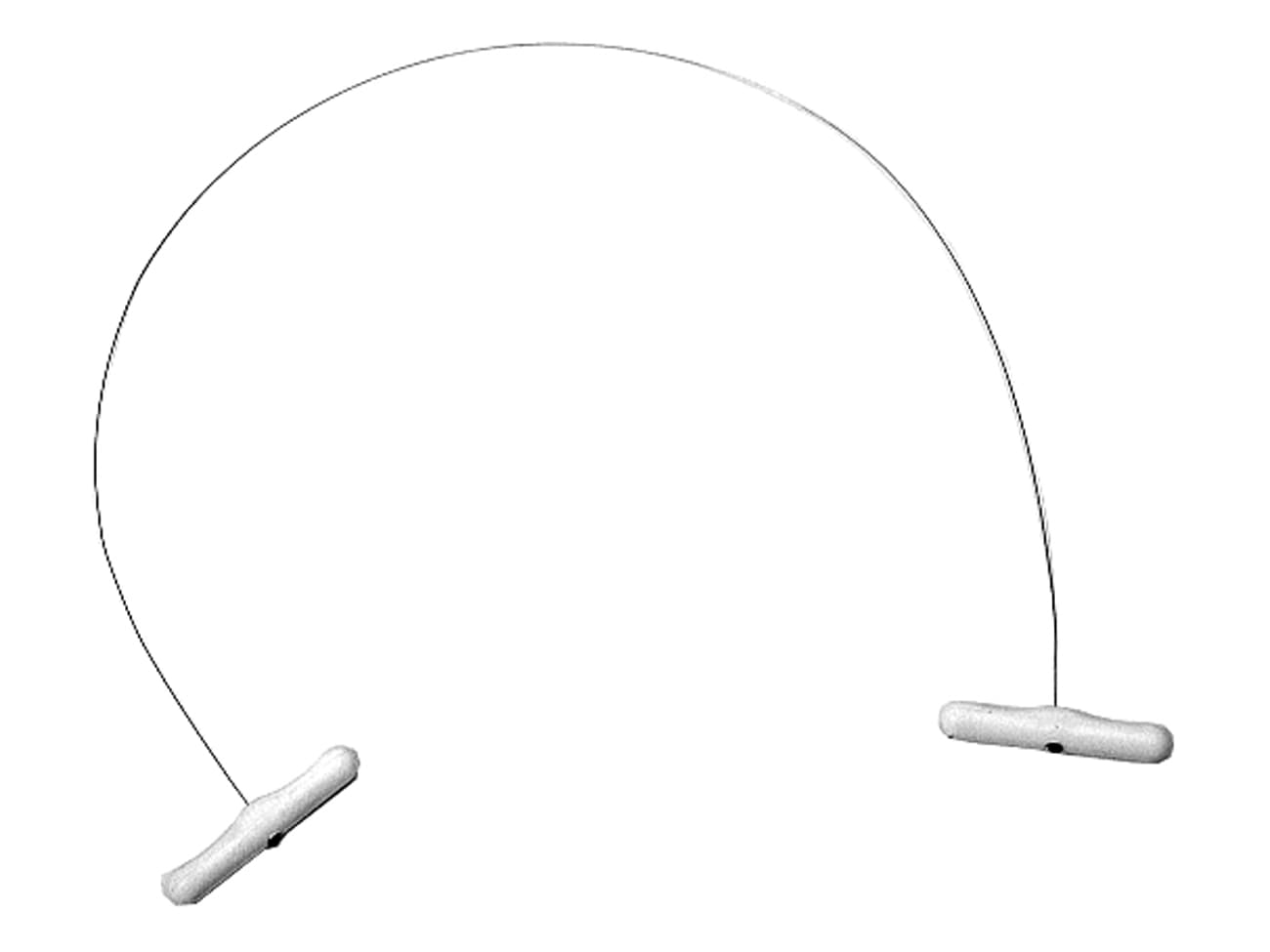 Fil De Coupe Pour Argile Et Fromage - Avec Poignées Bois, Acier Inoxydable - Poterie, Sculpture, Céramique