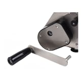 Laminoir à Pâte Manuel Pliable - En Acier Inoxydable, Épaisseur Réglable 0-27 Mm, Capacité 600 G, Pour Croissants, Pizzas Et Pâtisseries - 2