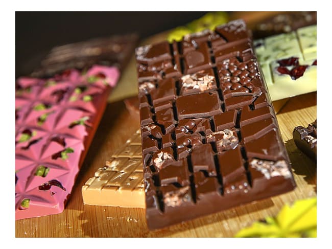 Moule chocolat (x 5) - tablettes originales