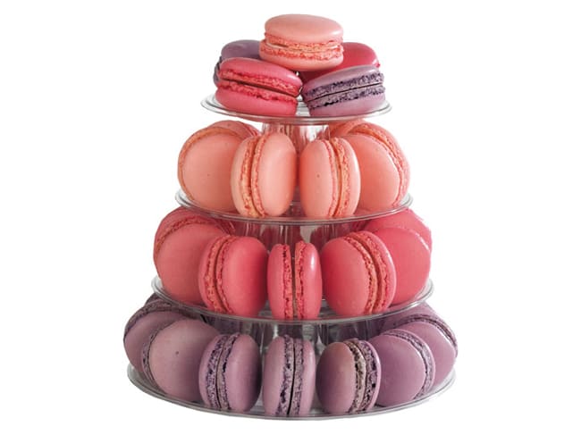 Mini-pyramide à macarons (x 6) - Présentoir à gâteau - Mallard Ferrière