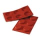 Moule silicone Silicon Flex - 6 millassons Ø 8 cm - 30 x 17,5 cm - Silikomart