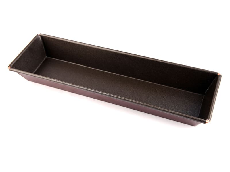 Space Home Lot De 2 Moules à Brioche Rectangulaires 30 Cm - Acier Carbone Antiadhésif Pour Pâtisserie Et Cake