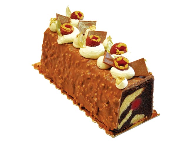 Boîte à bûche et cake Noël 30x11cm x25 - Mallard Ferrière - MaSpatule