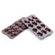 Moule silicone pour chocolat - 12 dinosaures - Easy Choc - Silikomart
