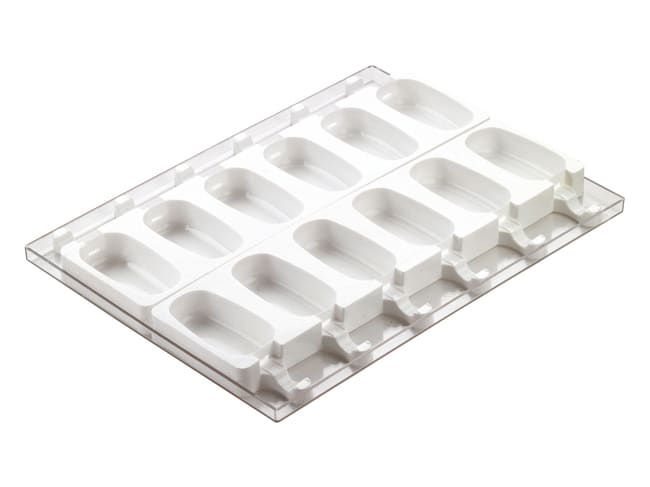 Moule silicone pour glace 90 ml - forme esquimaux - 40 x 30 cm Occasion - Silikomart