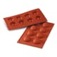 Moule silicone Silicon Flex - 8 demi-sphères Ø 5 cm - 30 x 17,5 cm - Silikomart