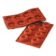 Moule silicone Silicon Flex - 8 savarins Ø 6,5 cm - 30 x 17,5 cm - Silikomart