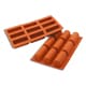 Moule silicone Silicon Flex - 9 bûchettes - 30 x 17,5 cm - Silikomart