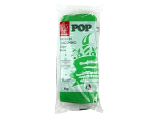 Pâte à sucre vert anis - Sachet de 1 kg - Modécor