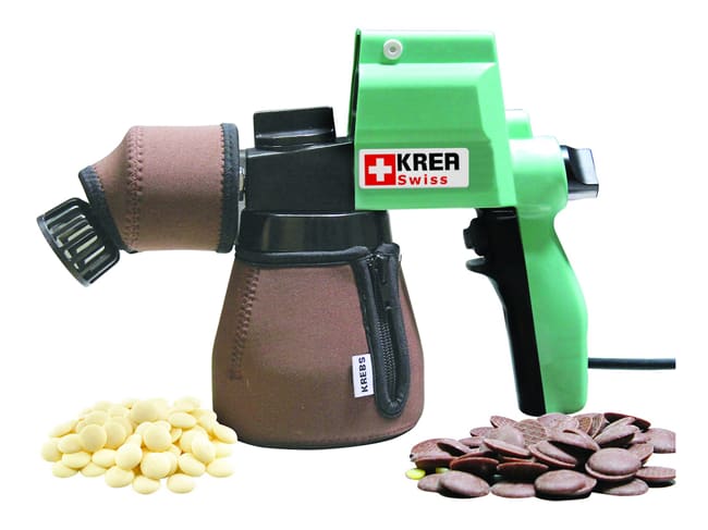 Pistolet pulvérisateur électrique - Hotchoc - usage alimentaire - Krebs Swiss