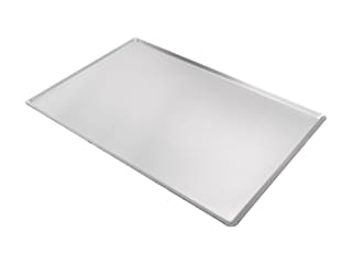 Plaque à pâtisserie aluminium - bord pincé - 40 x 30 cm Occasion - Mallard Ferrière